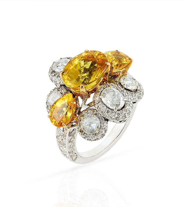 THE LUMILACE YELLOW SAPPHIRE AND DIAMOND SUITE