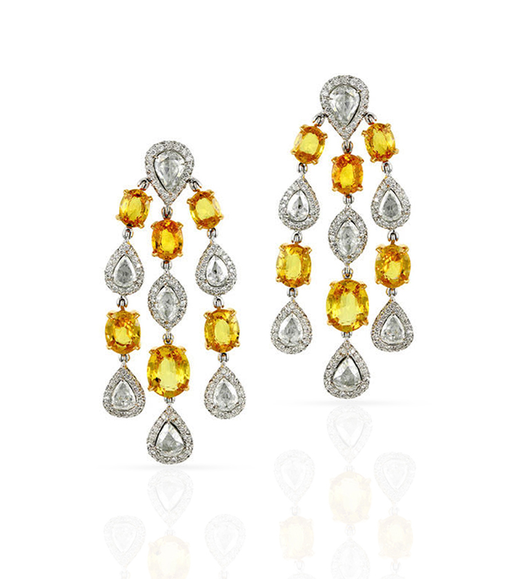 THE LUMILACE YELLOW SAPPHIRE AND DIAMOND SUITE